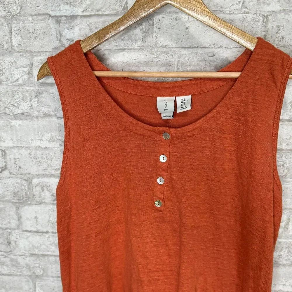 Joie Linen Tank Top - Picture 3 of 12